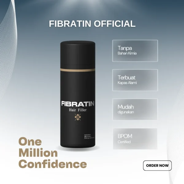 Fibratin Hair Filler Penebal Rambut