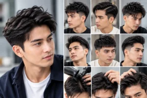 hairstyle rambut tipis pria
