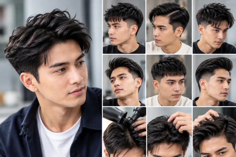 hairstyle rambut tipis pria