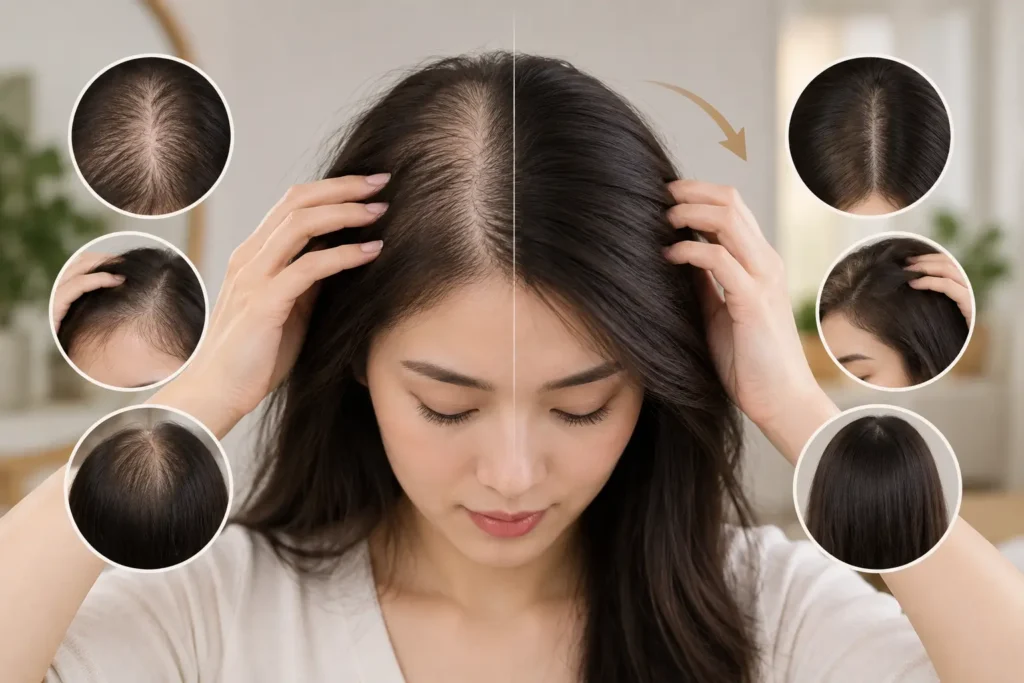 rambut tipsi